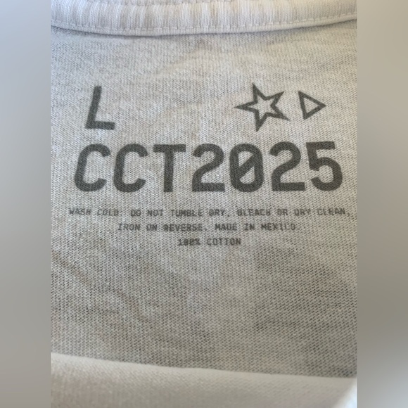 New Beyoncé Cowboy Carter Tour 2025 T-Shirt Las Vegas Exclusive White Size Large - Picture 4 of 10